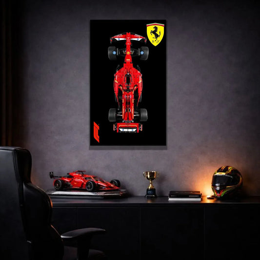 Tableau mural pour F1 Ferrari LEGO 42207 - Kadris