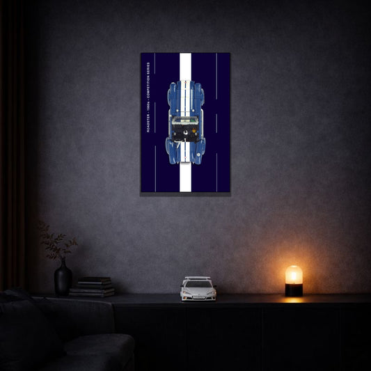 Shelby Cobra 427 S/C LEGO® 10357 – Style Racing Heritage – Tableau installé au mur – Tableau mural aluminium Kadris®