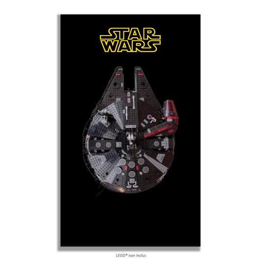 Black Millennium Falcon 75389
