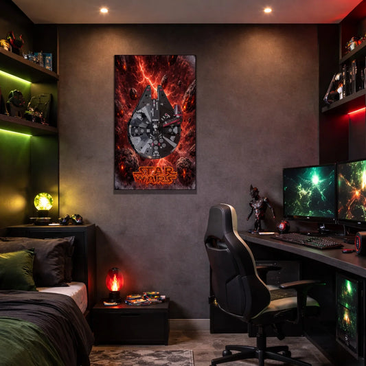 Schwarzer Millennium Falke 75389