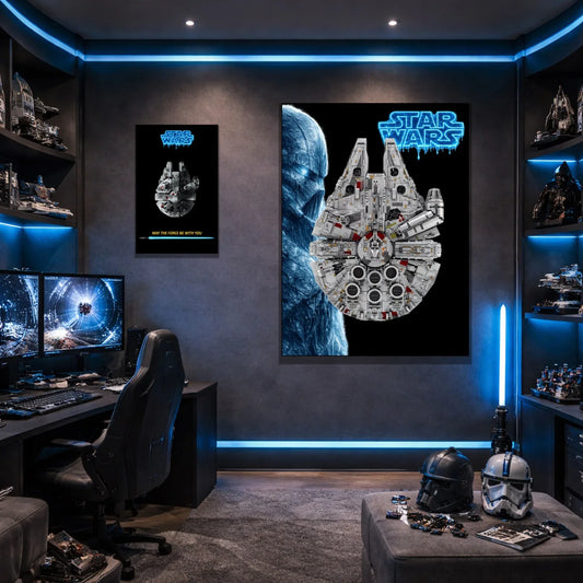 Millennium Falcon Klein 75375
