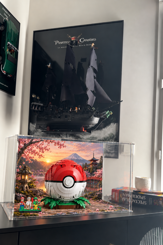 Espositore in plexiglass per LEGO® Poké Ball 72154