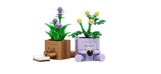 LEGO® Botanicals Cosy Plants 10371, set officiel avec plante menthe poivrée et plante camomille