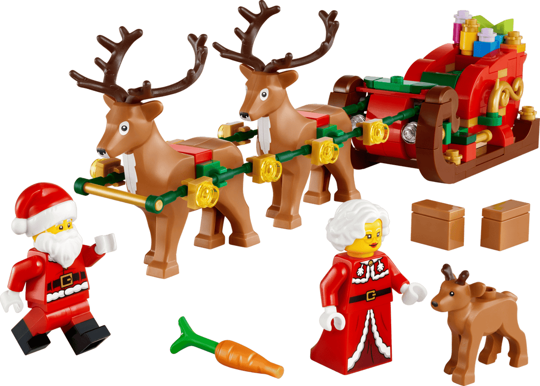 LEGO 40866 Santa's Holiday Sleigh Adventure, traîneau du Père Noël (Image : LEGO)