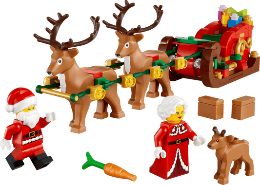 LEGO 40866 Santa's Holiday Sleigh Adventure, traîneau du Père Noël (Image : LEGO)