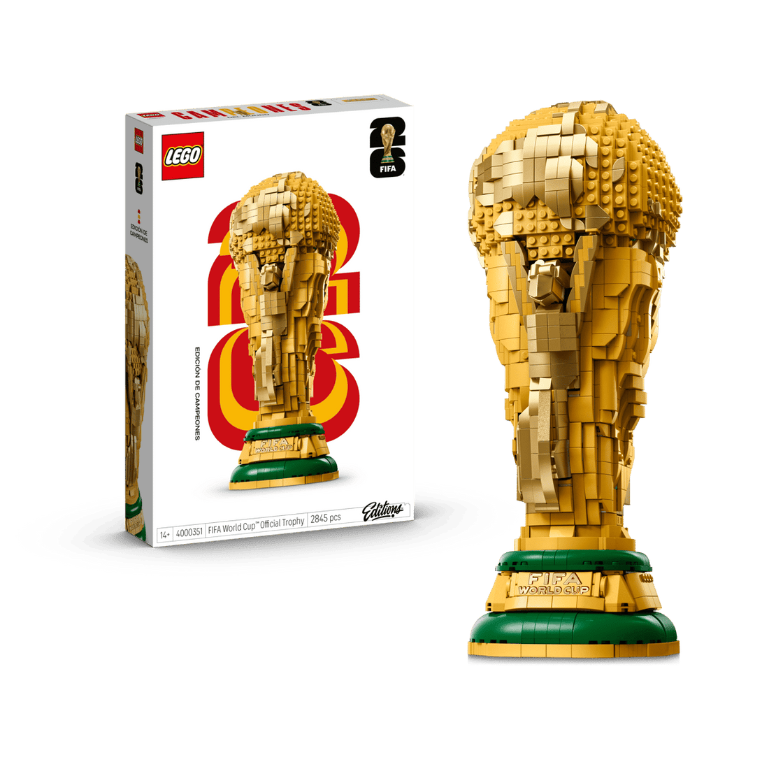 LEGO® Editions FIFA World Cup Official Trophy Champions Edition, set 4000351