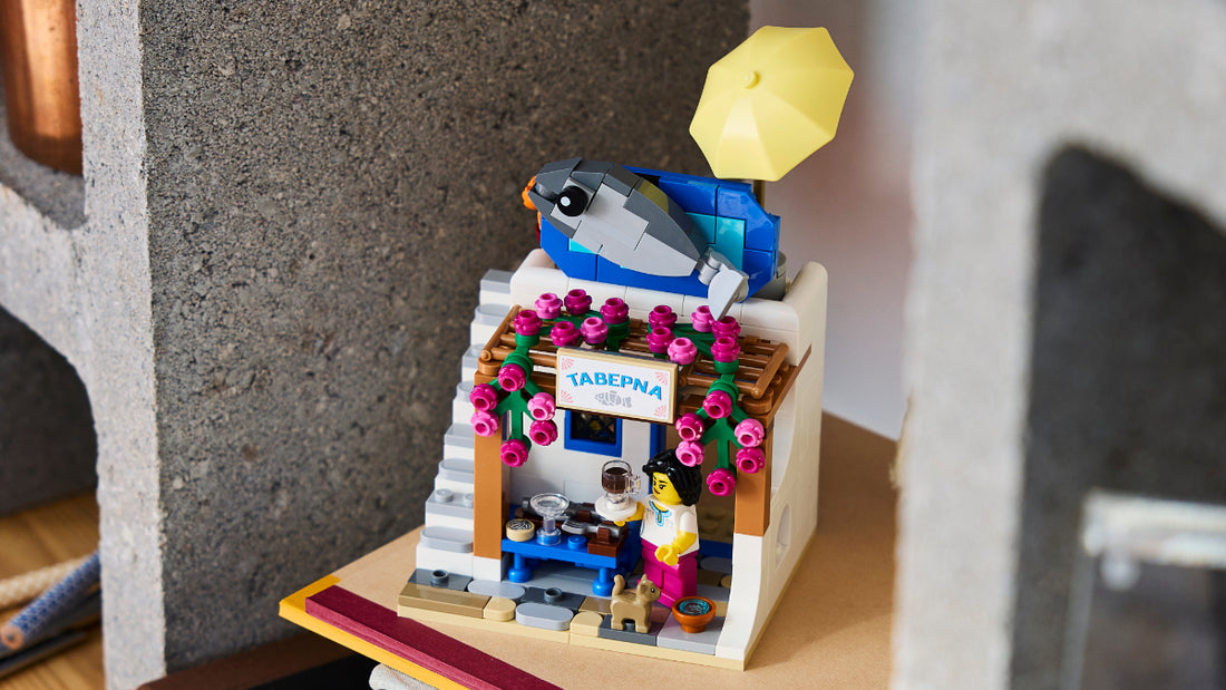 LEGO® 40908 Restaurants of the World: Greece, taverne grecque de 254 pièces
