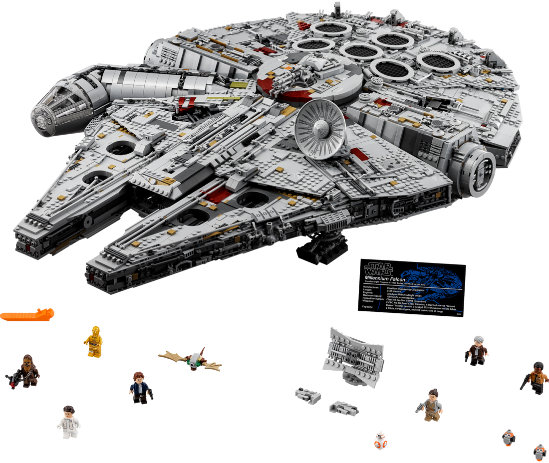 LEGO® 75192 UCS Millennium Falcon, set retiré le 31 juillet 2026