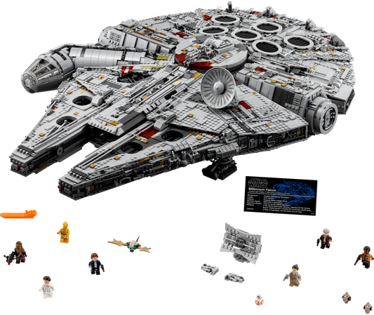 LEGO® 75192 UCS Millennium Falcon, set retiré le 31 juillet 2026