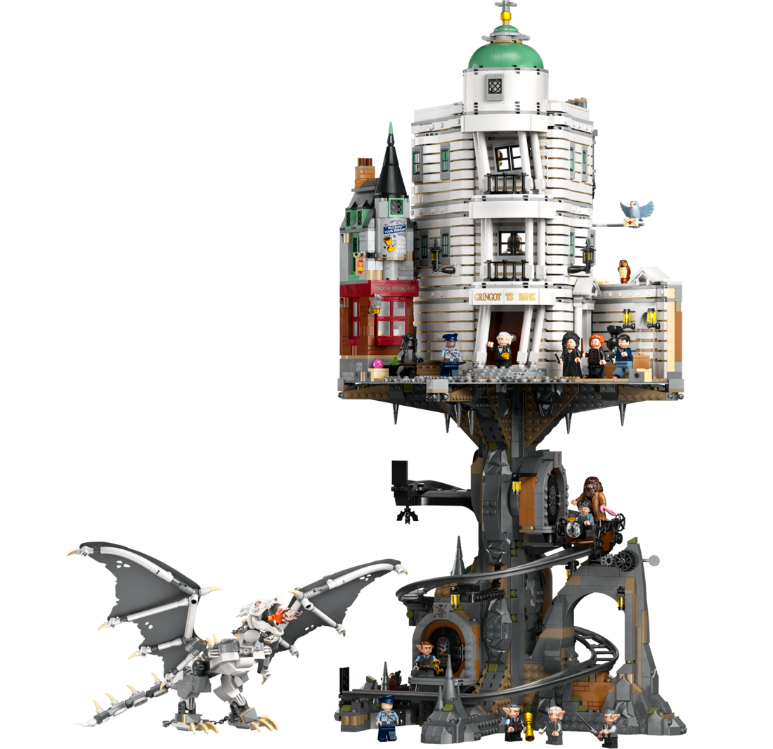 LEGO® 76417 Gringotts Wizarding Bank Collectors' Edition, set Harry Potter® retiré le 31 juillet 2026