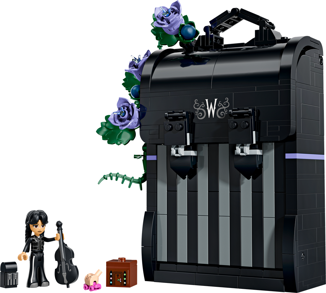 LEGO® Wednesday Backpack 76787, un des sets de la vague de nouveautés du 1er octobre 2026