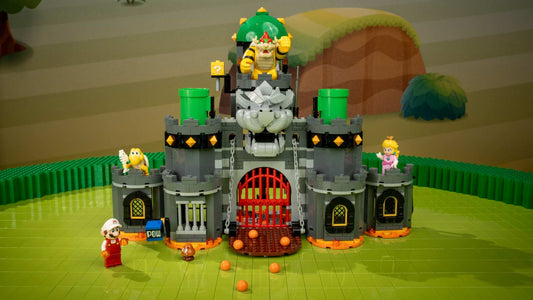 LEGO® Super Mario™ Fire Mario et le Château de Bowser, set 72060