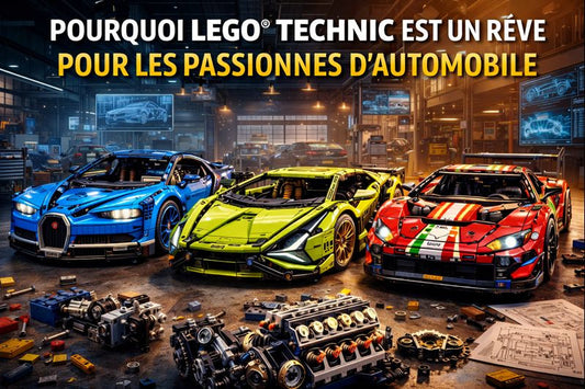 Pourquoi LEGO® Technic est un rêve pour les passionnés d’automobile - Kadris