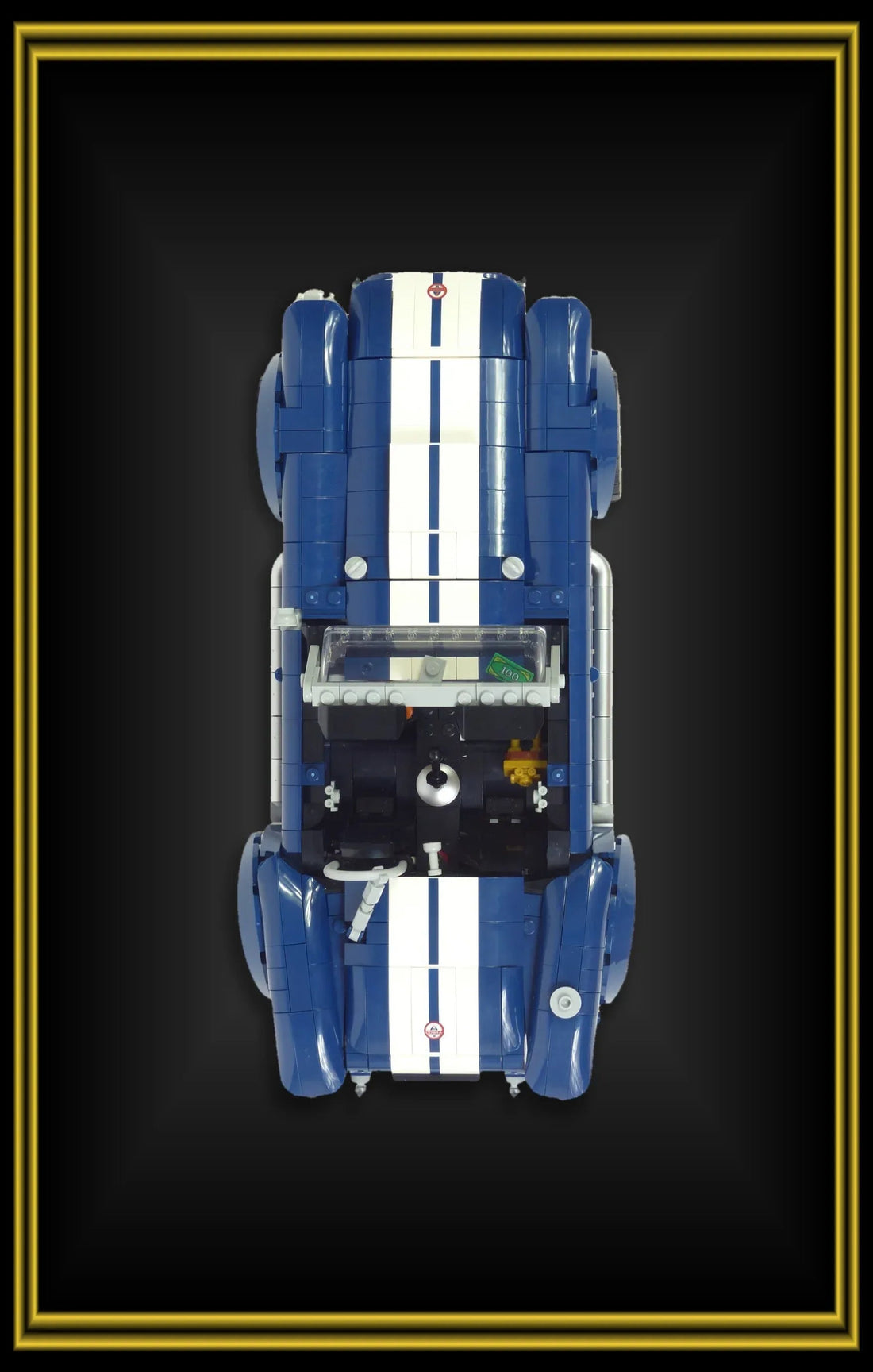 Tableau mural muscle car americain LEGO - Dodge Viper Kadris