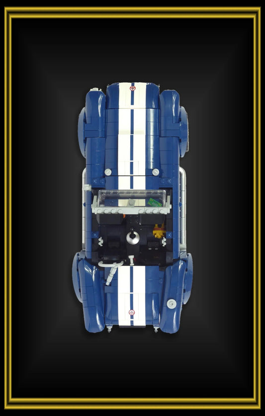 Tableau mural muscle car americain LEGO - Dodge Viper Kadris