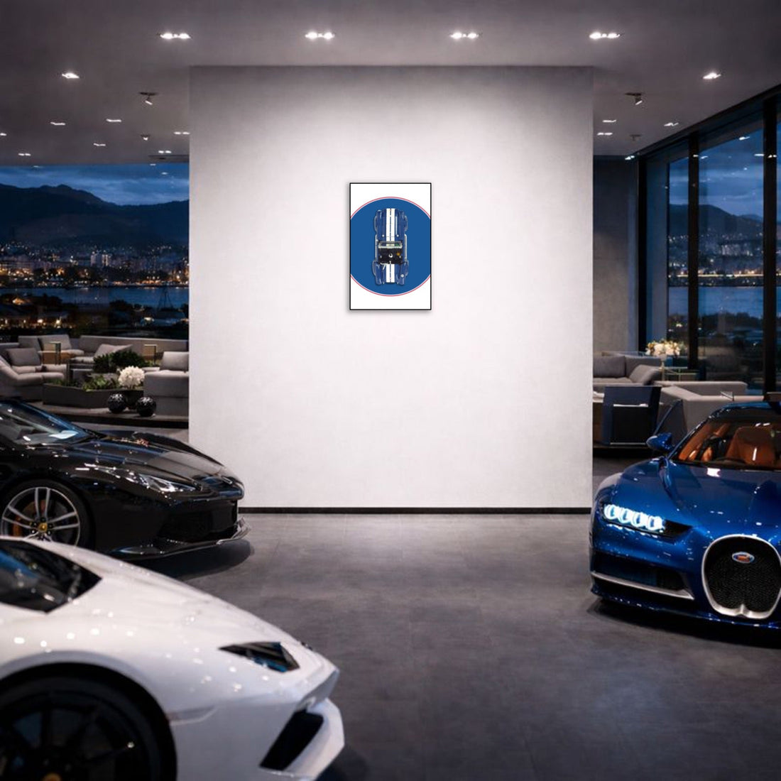 Tableau mural premium Kadris dans une décoration contemporaine