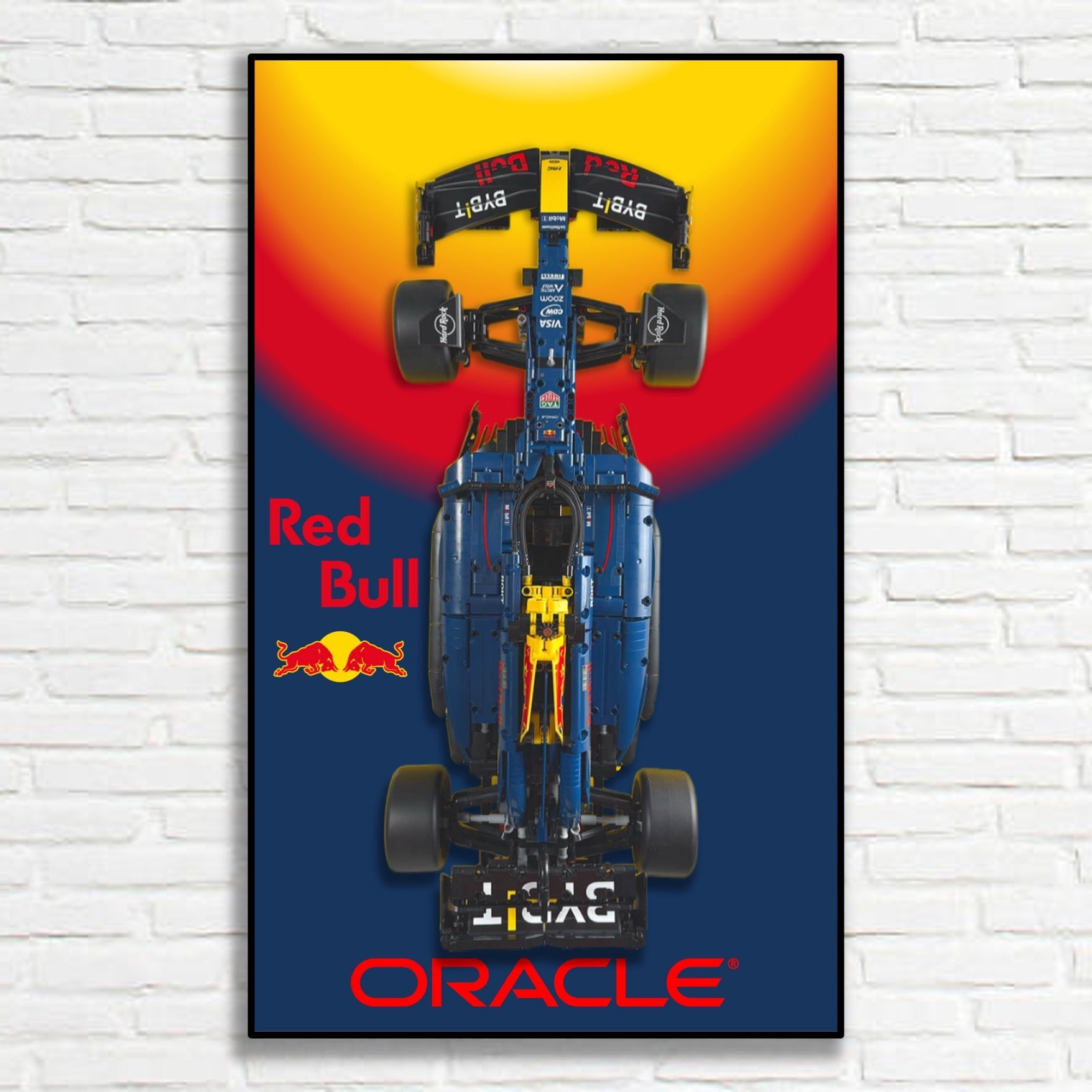 Tableau Red Bull Racing Oracle LEGO – L’art de la vitesse et de la précision - Kadris
