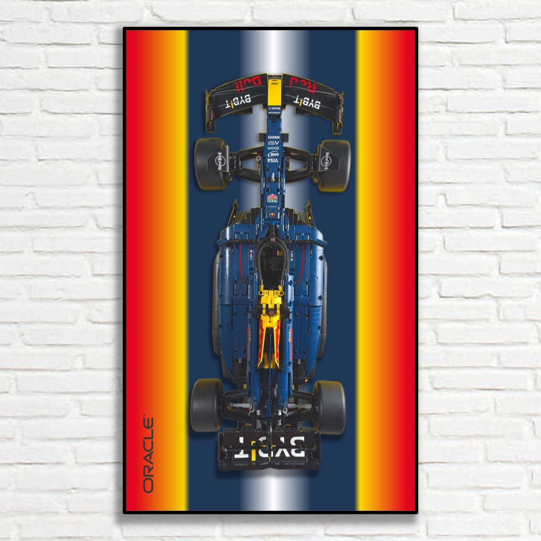 Tableau Red Bull Racing Oracle LEGO – La perfection de la vitesse verticale - Kadris