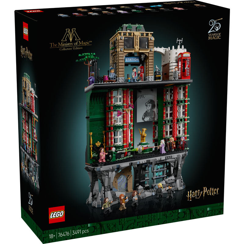 LEGO® Harry Potter 76476 The Ministry of Magic Collectors' Edition, set exclusif de 3491 pièces