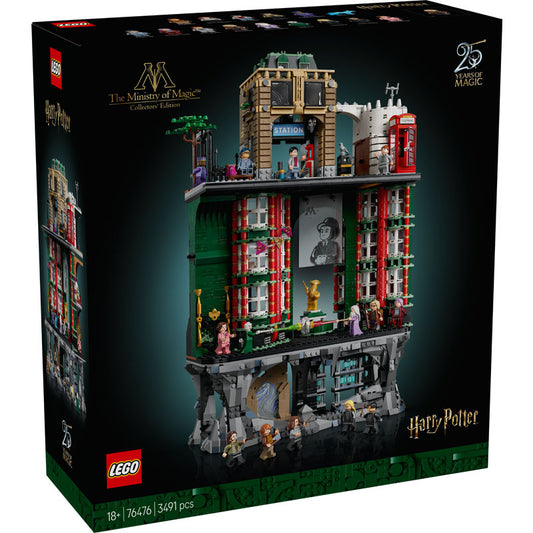 LEGO® Harry Potter 76476 The Ministry of Magic Collectors' Edition, set exclusif de 3491 pièces