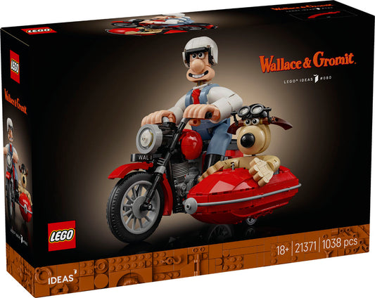 LEGO Ideas 21371 Wallace et Gromit, moto et side-car (Image : LEGO)