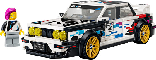 Set LEGO® Speed Champions BMW M3 E30 77263 monté, livrée compétition