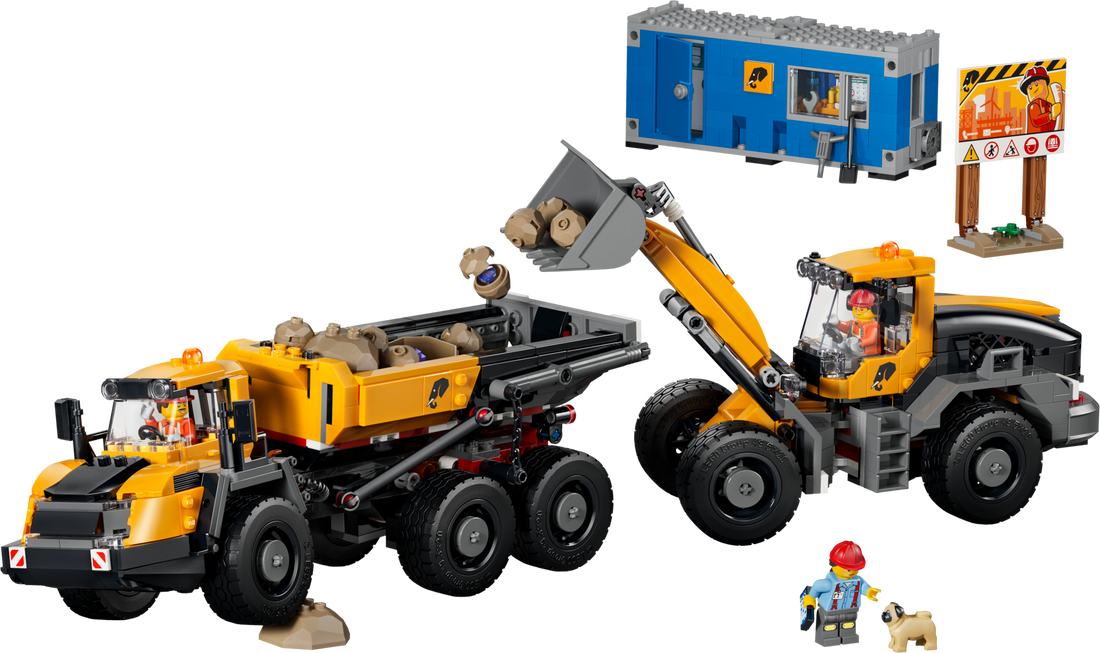 LEGO City 60494 - Le camion-benne et la chargeuse frontale