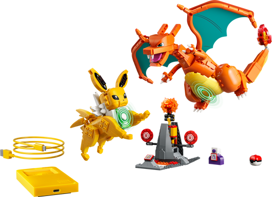 LEGO Pokémon SMART Play 72167 Dracaufeu vs Voltali