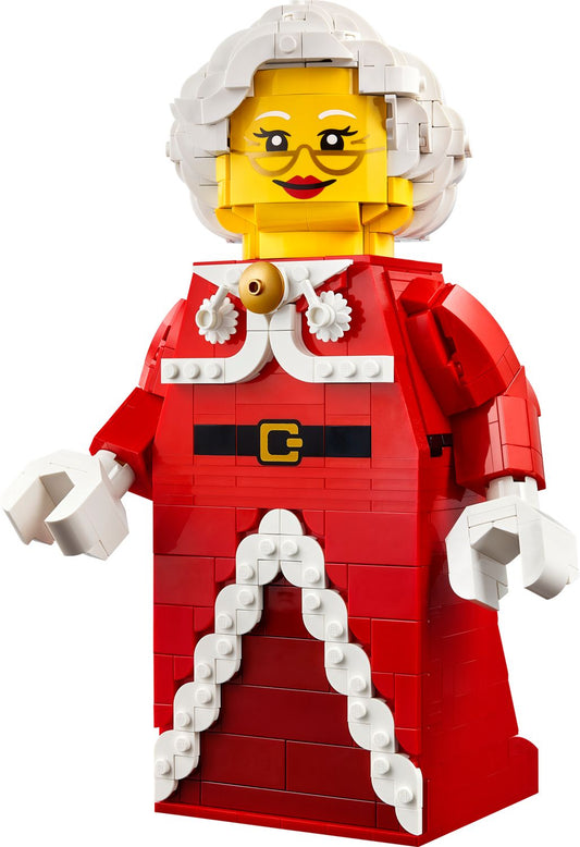 LEGO® 40875 Up-Scaled Mrs. Claus, figurine géante de Noël, 904 pièces