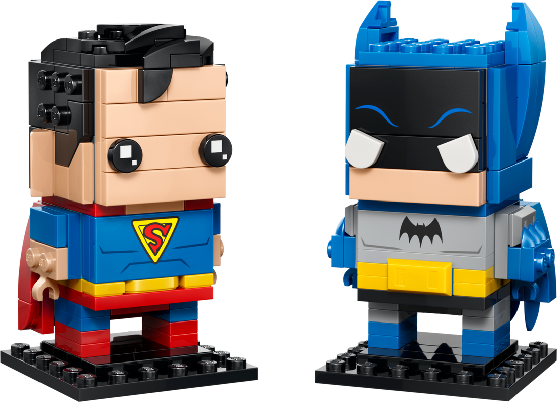 LEGO® BrickHeadz 40859 Golden Age Superman et Batman - Image LEGO