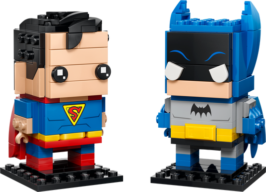 LEGO® BrickHeadz 40859 Golden Age Superman et Batman - Image LEGO