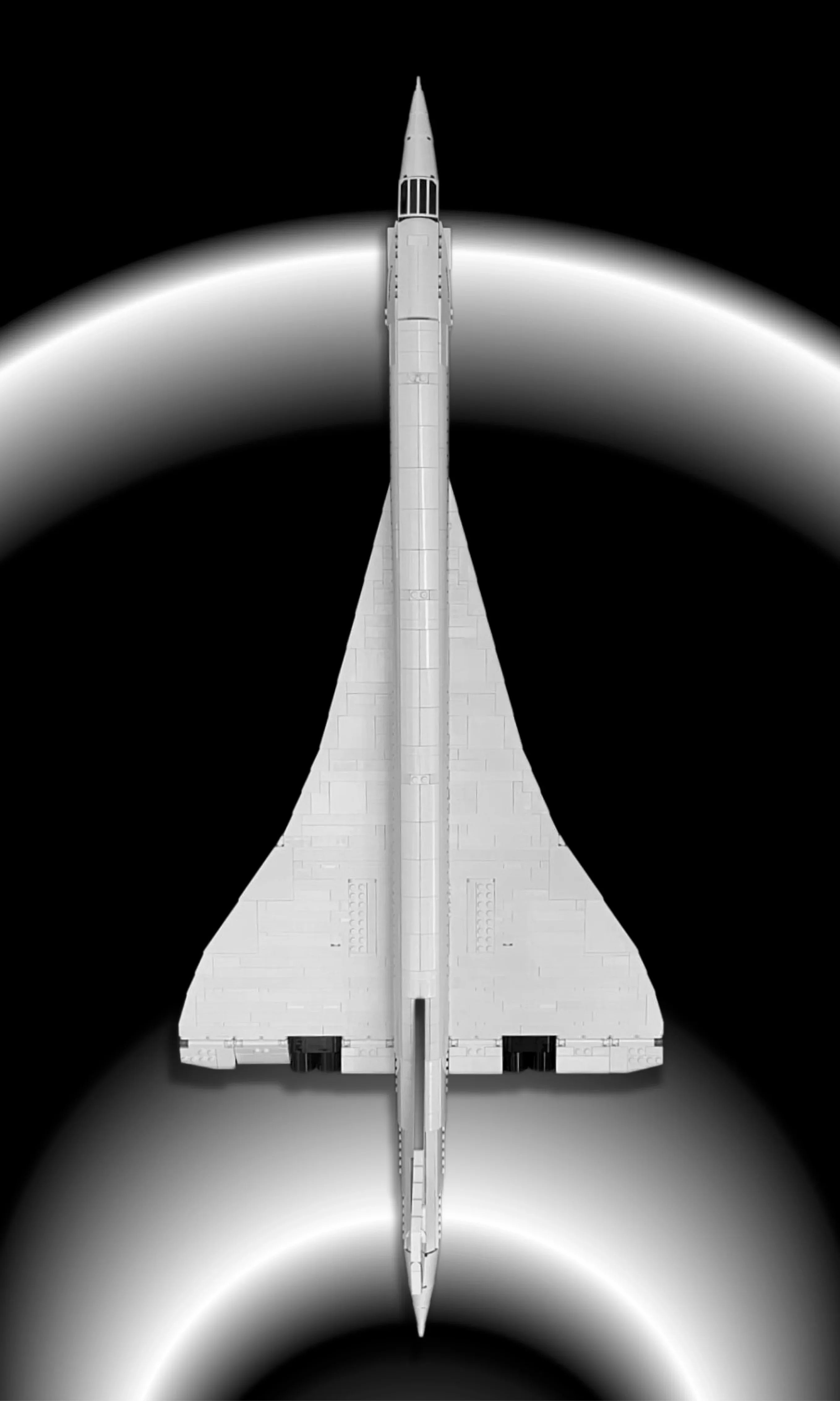 Tableau mural pour Concorde LEGO 10318 - Kadris