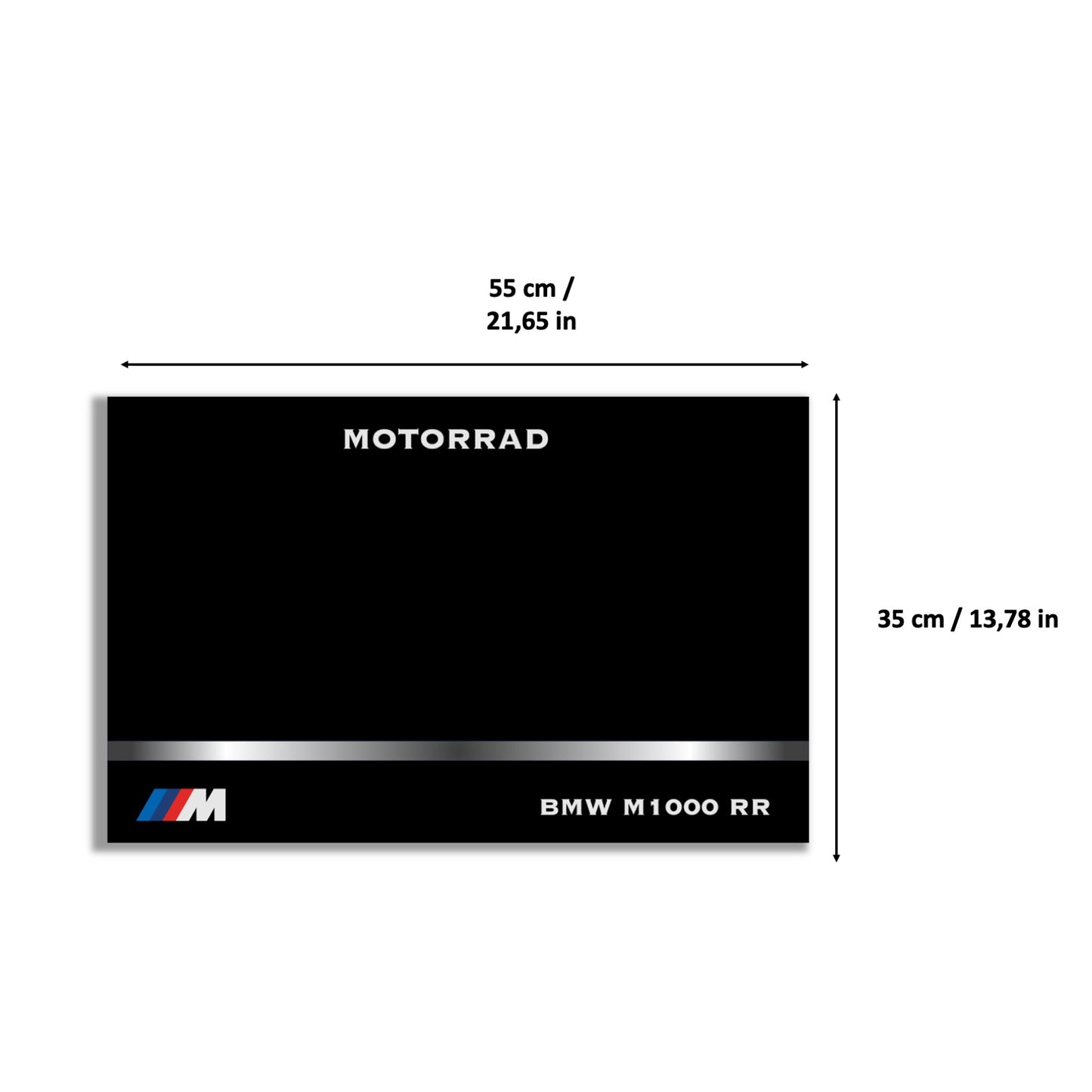 LEGO Technic Motorcycle BMW M 1000 RR 42130 wall art, 4 styles, 2 finishes