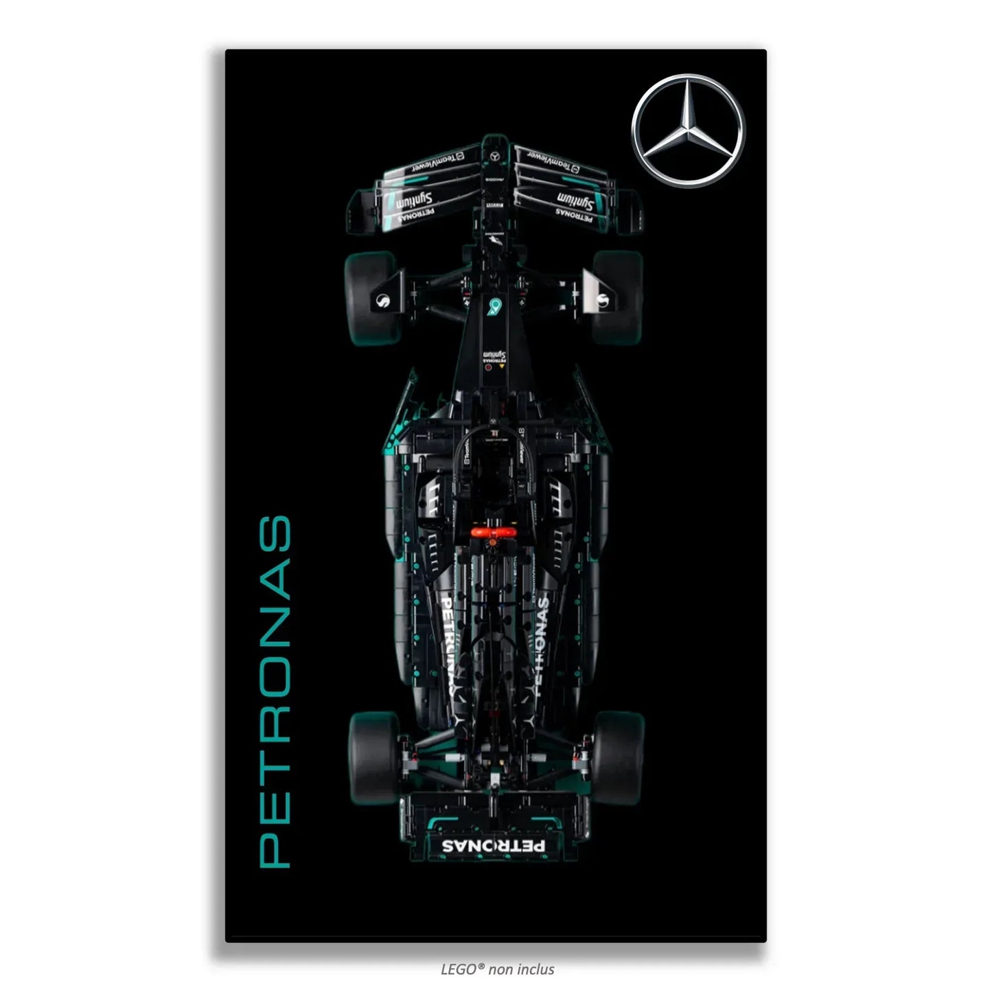 Tableau mural pour F1 Mercedes LEGO 42171 - Kadris