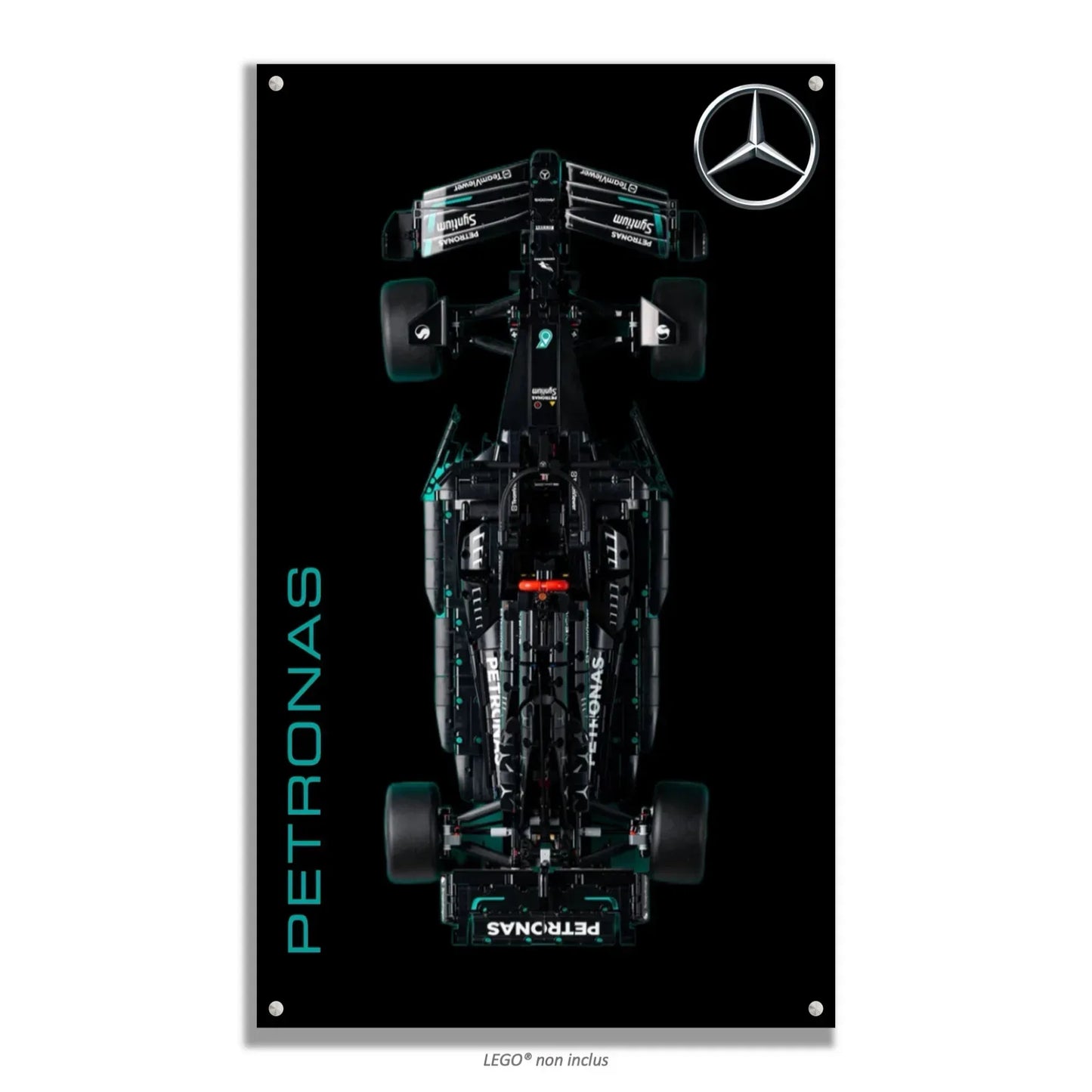 Tableau mural pour F1 Mercedes LEGO 42171 - Kadris