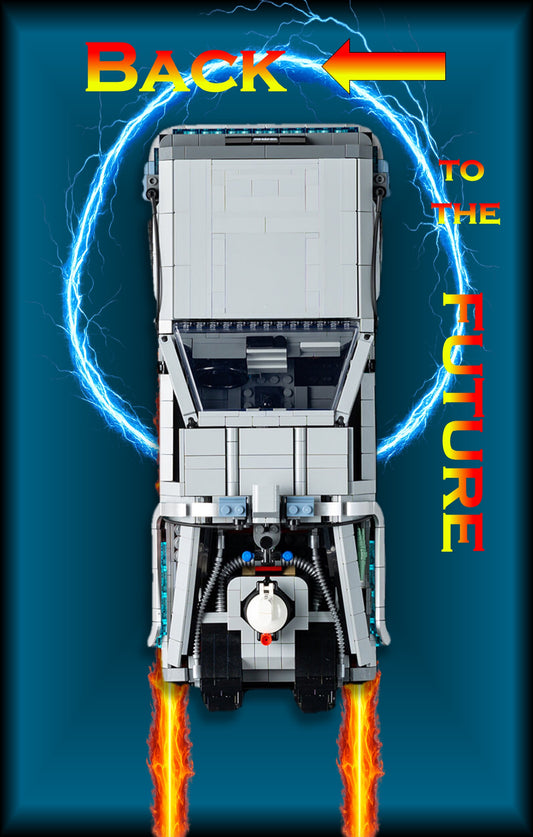 DeLorean Retour vers le futur LEGO 10300