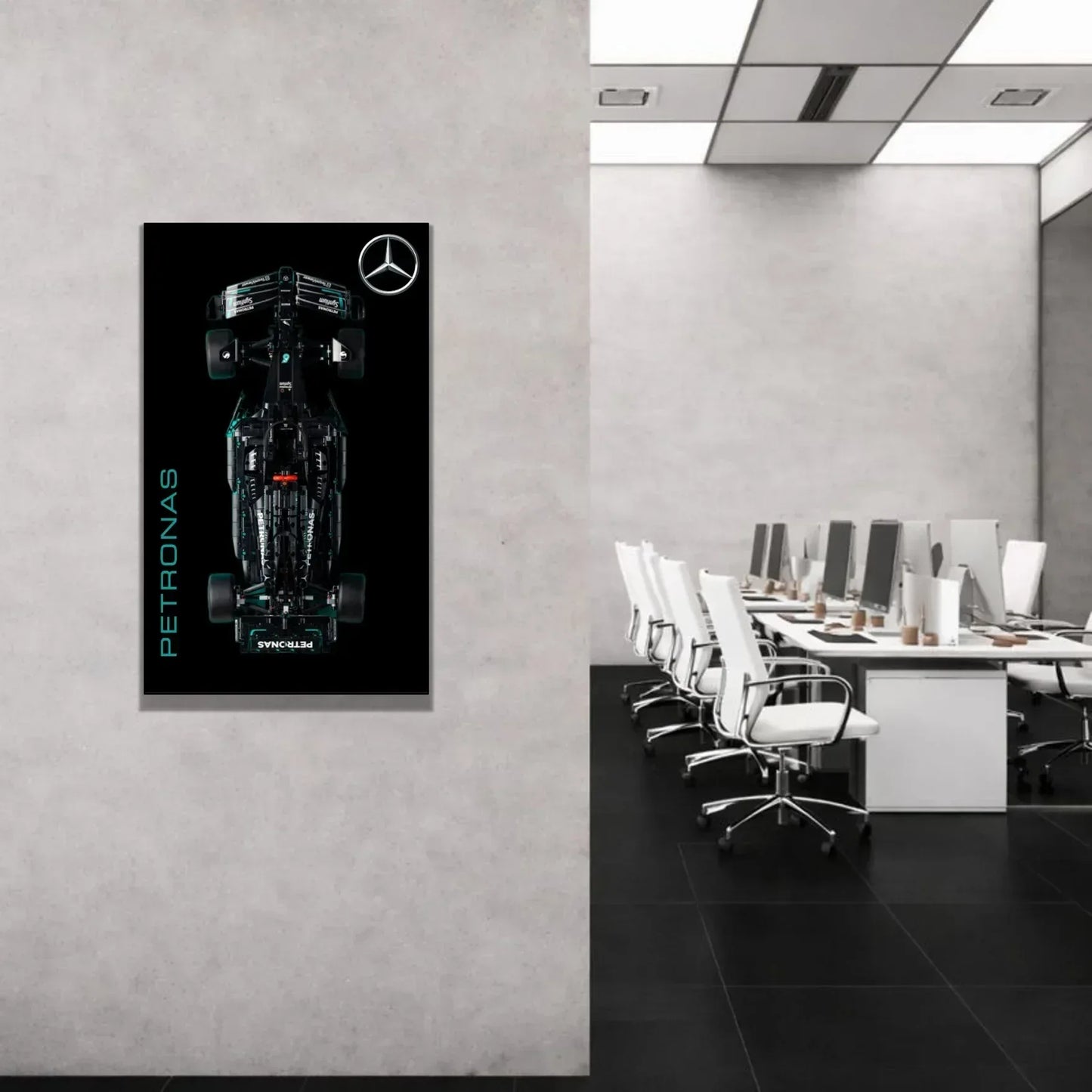 Tableau mural pour F1 Mercedes LEGO 42171 - Kadris