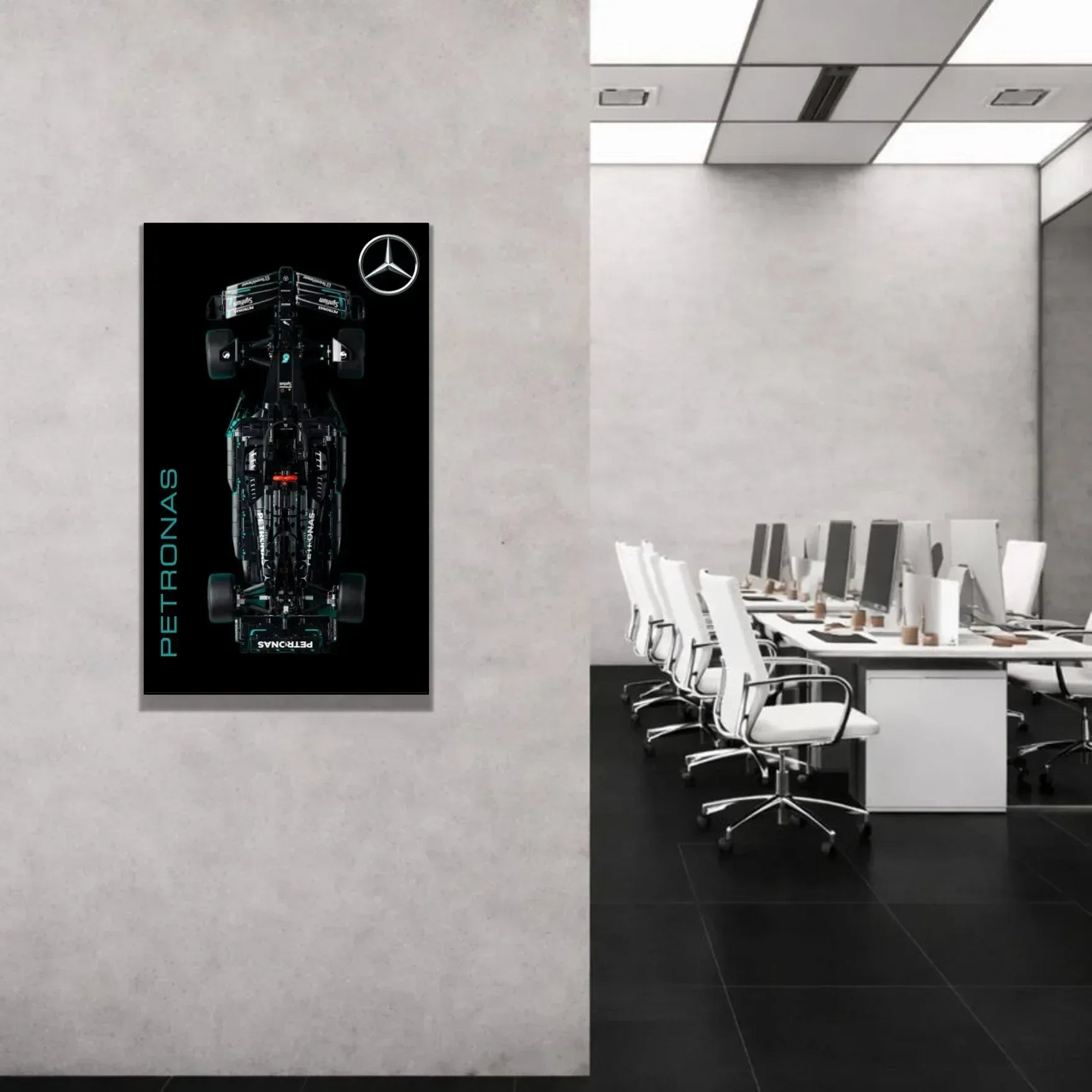 Tableau mural pour F1 Mercedes LEGO 42171 - Kadris