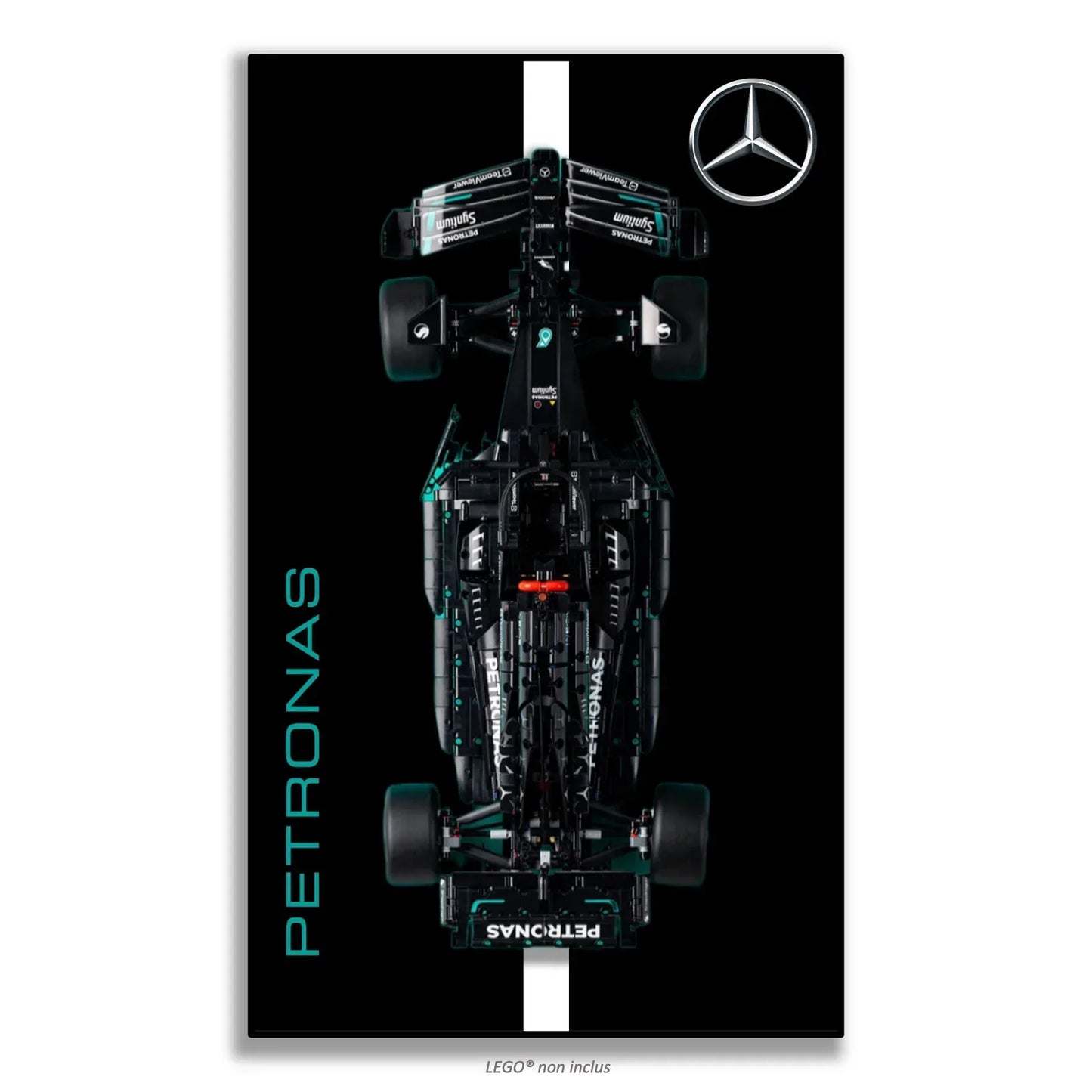 Tableau mural pour F1 Mercedes LEGO 42171 - Kadris