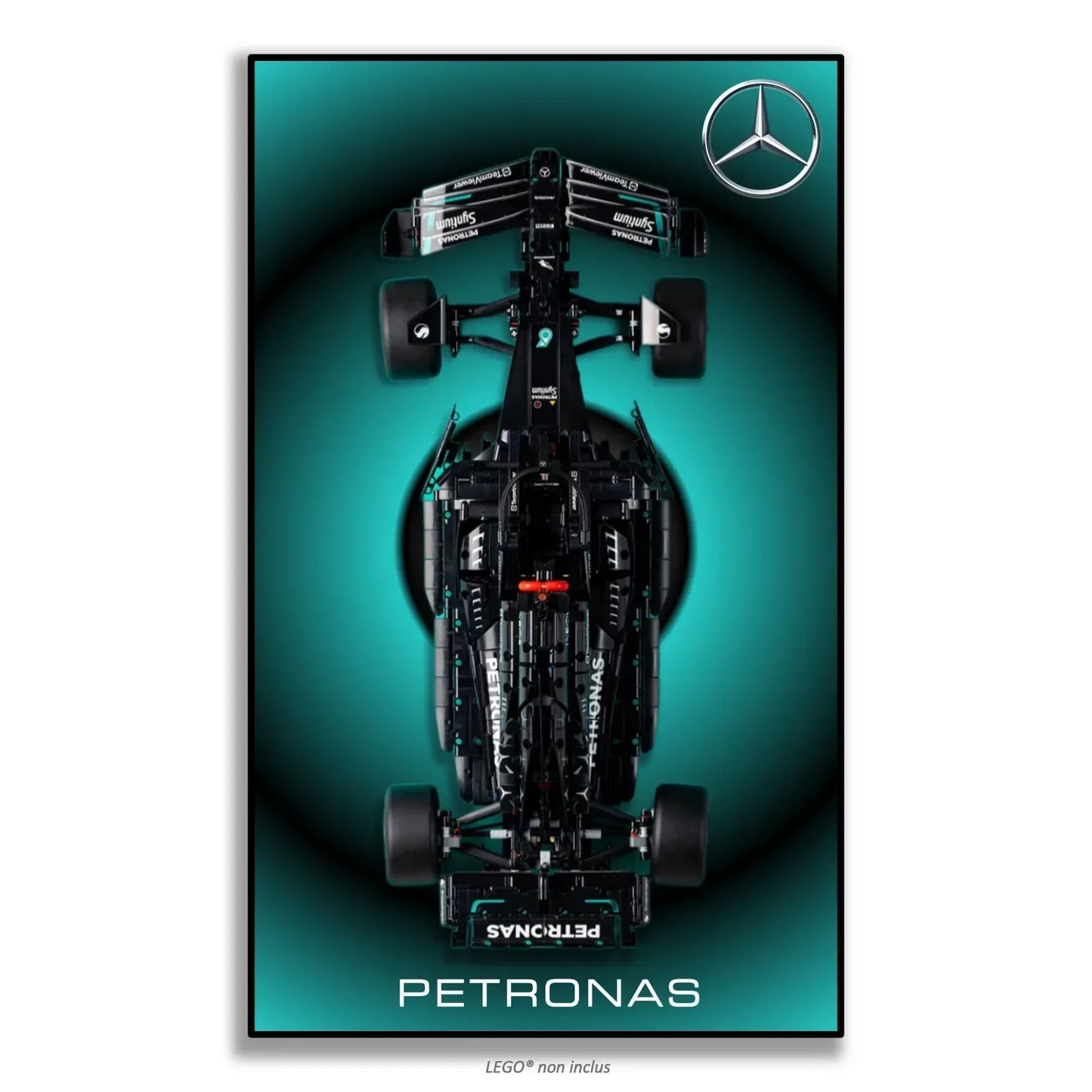 Tableau mural pour F1 Mercedes LEGO 42171 - Kadris