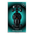 Tableau mural pour F1 Mercedes LEGO 42171 - Kadris
