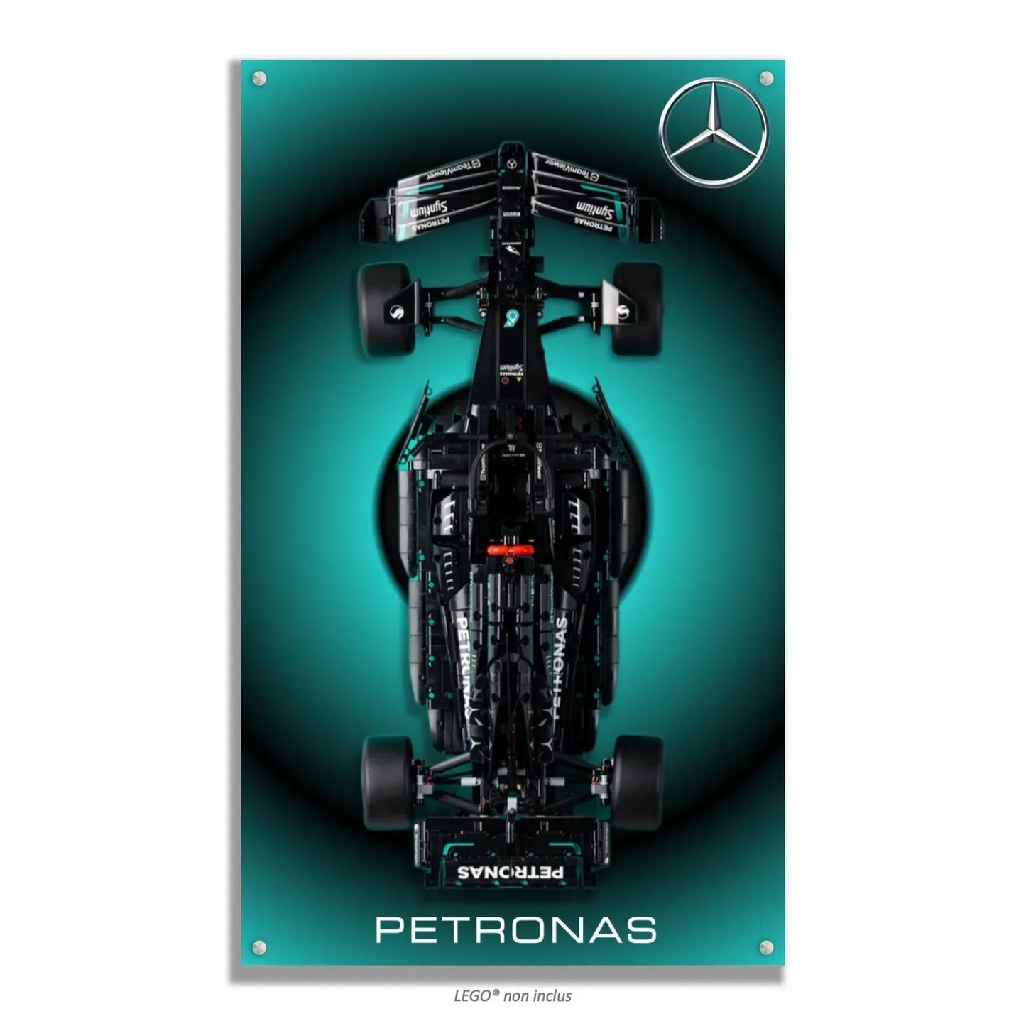 Tableau mural pour F1 Mercedes LEGO 42171 - Kadris