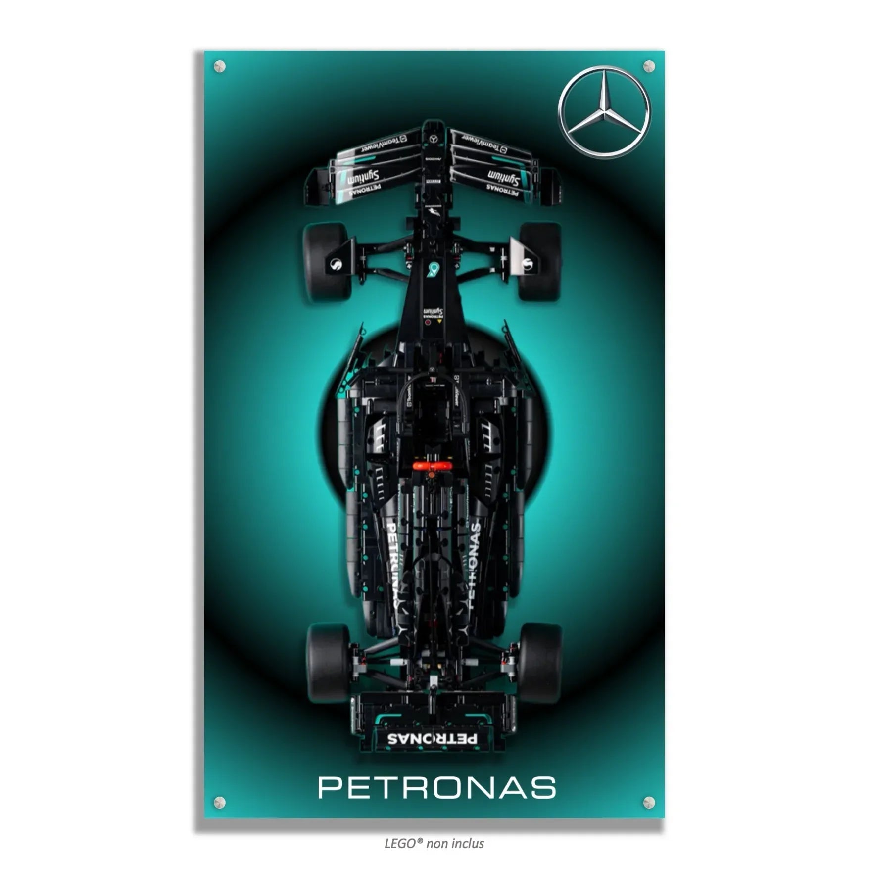 Tableau mural pour F1 Mercedes LEGO 42171 - Kadris