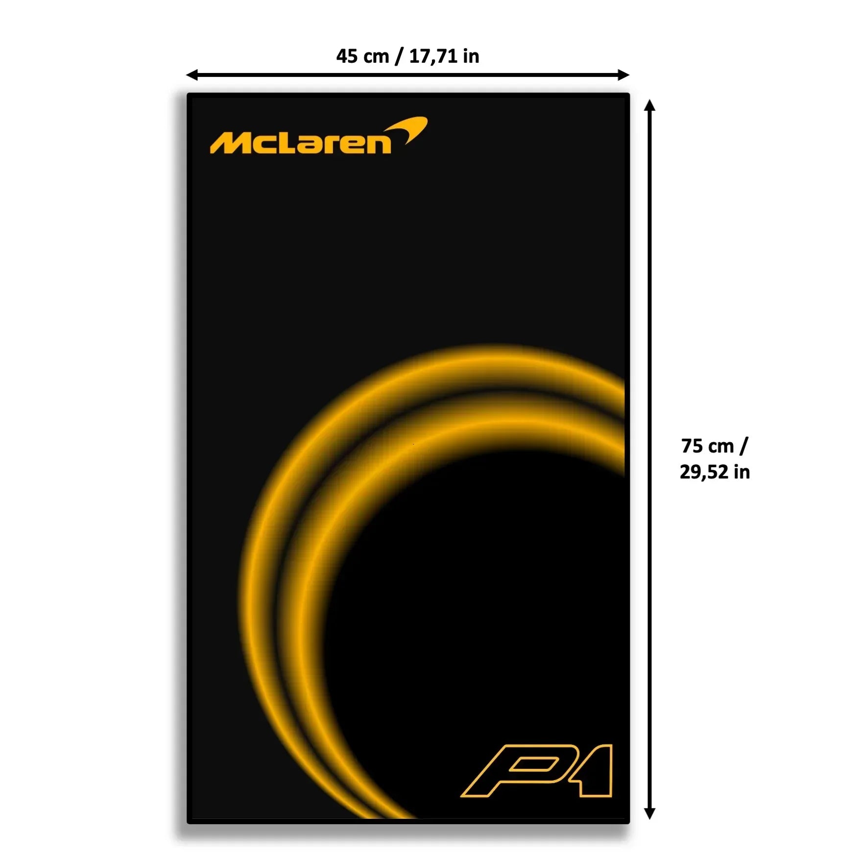 Tableau mural pour McLaren P1 LEGO 42172 - Kadris