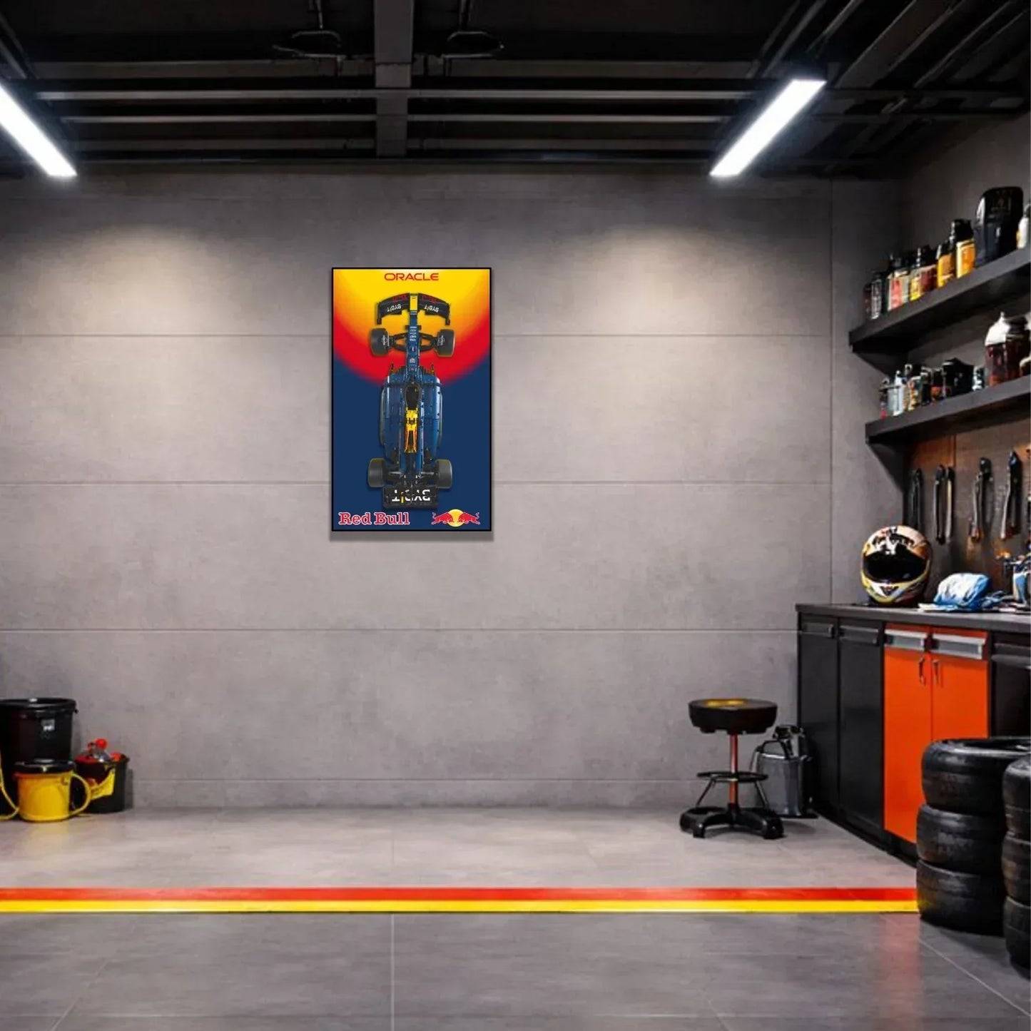 Tableau mural pour F1 RedBull LEGO 42206 - Kadris
