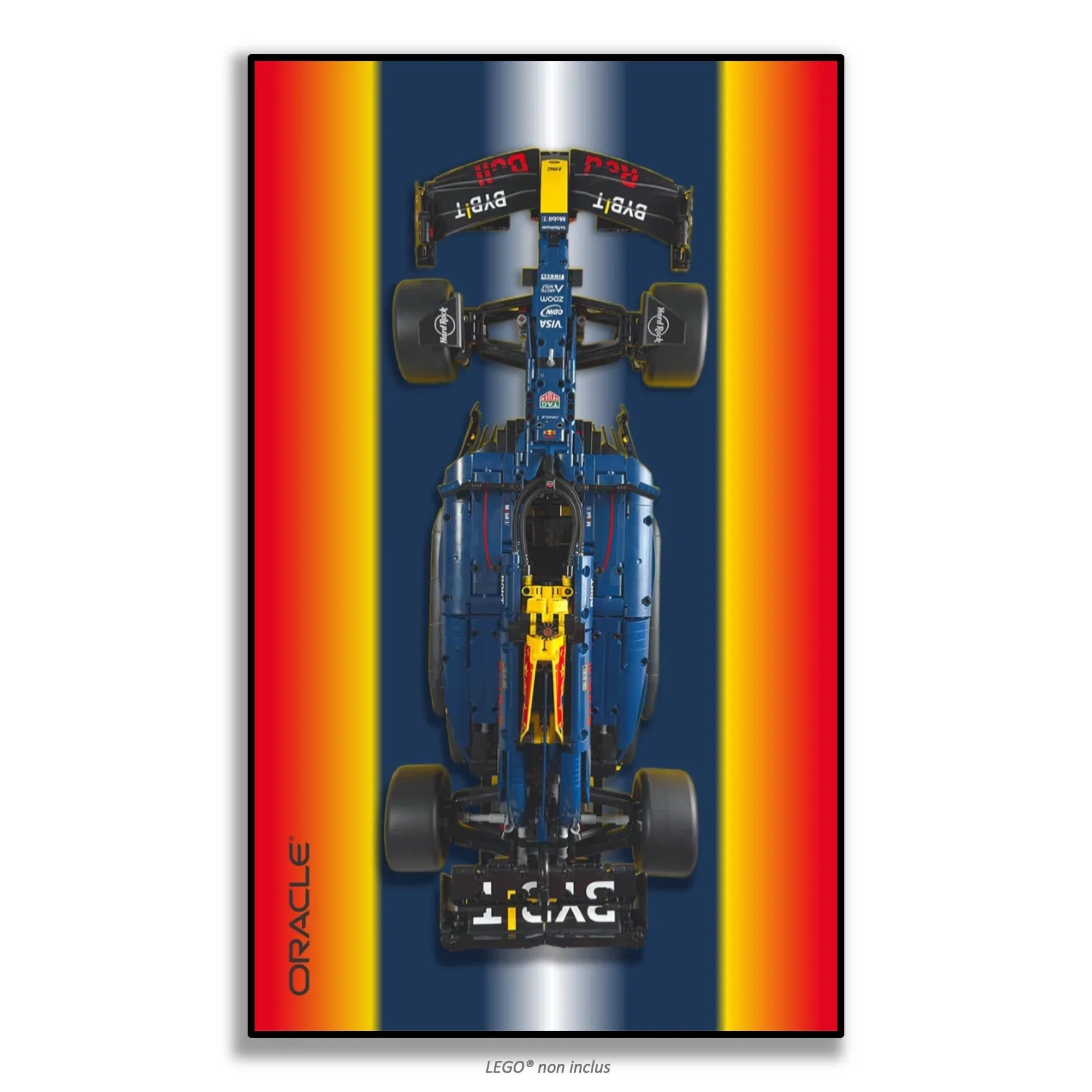 Tableau pour F1 RedBull LEGO Technic 42206 - Kadris