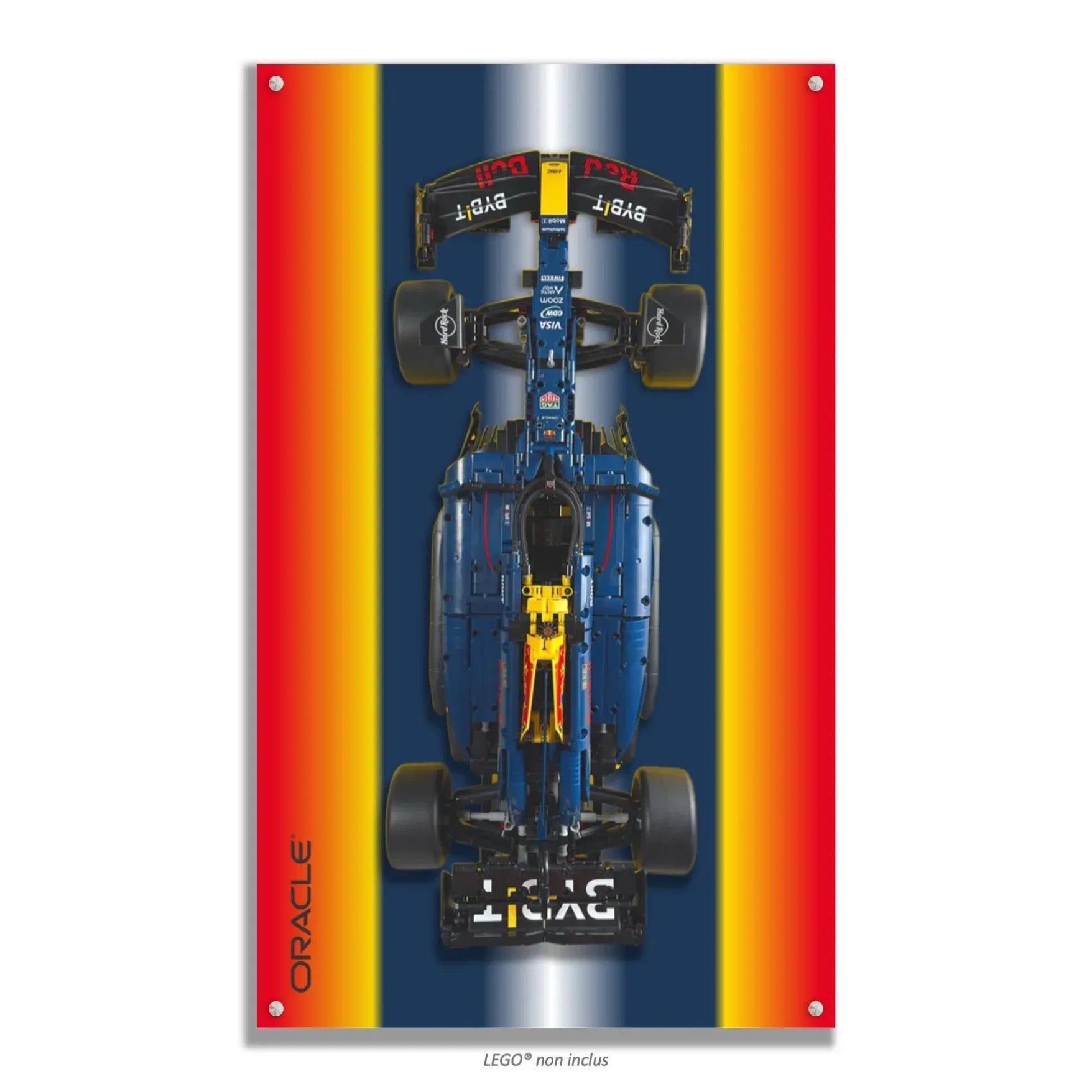 Tableau mural pour F1 RedBull LEGO 42206 - Kadris
