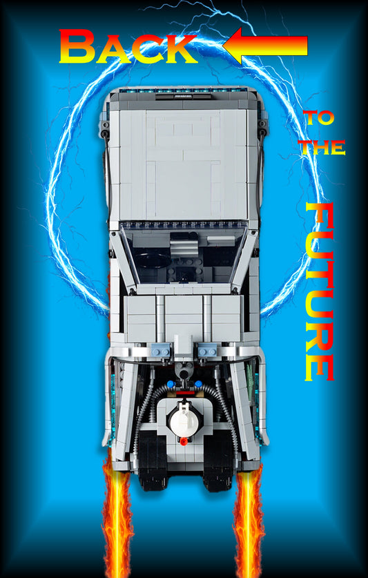 DeLorean Retour vers le futur LEGO 10300