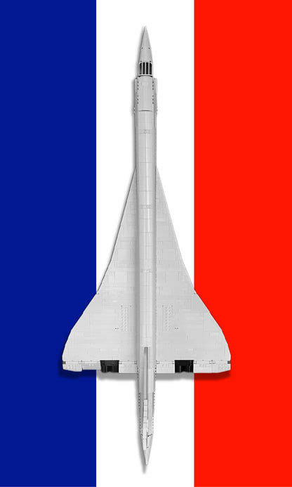 Tableau mural pour LEGO® Icons Concorde 10318