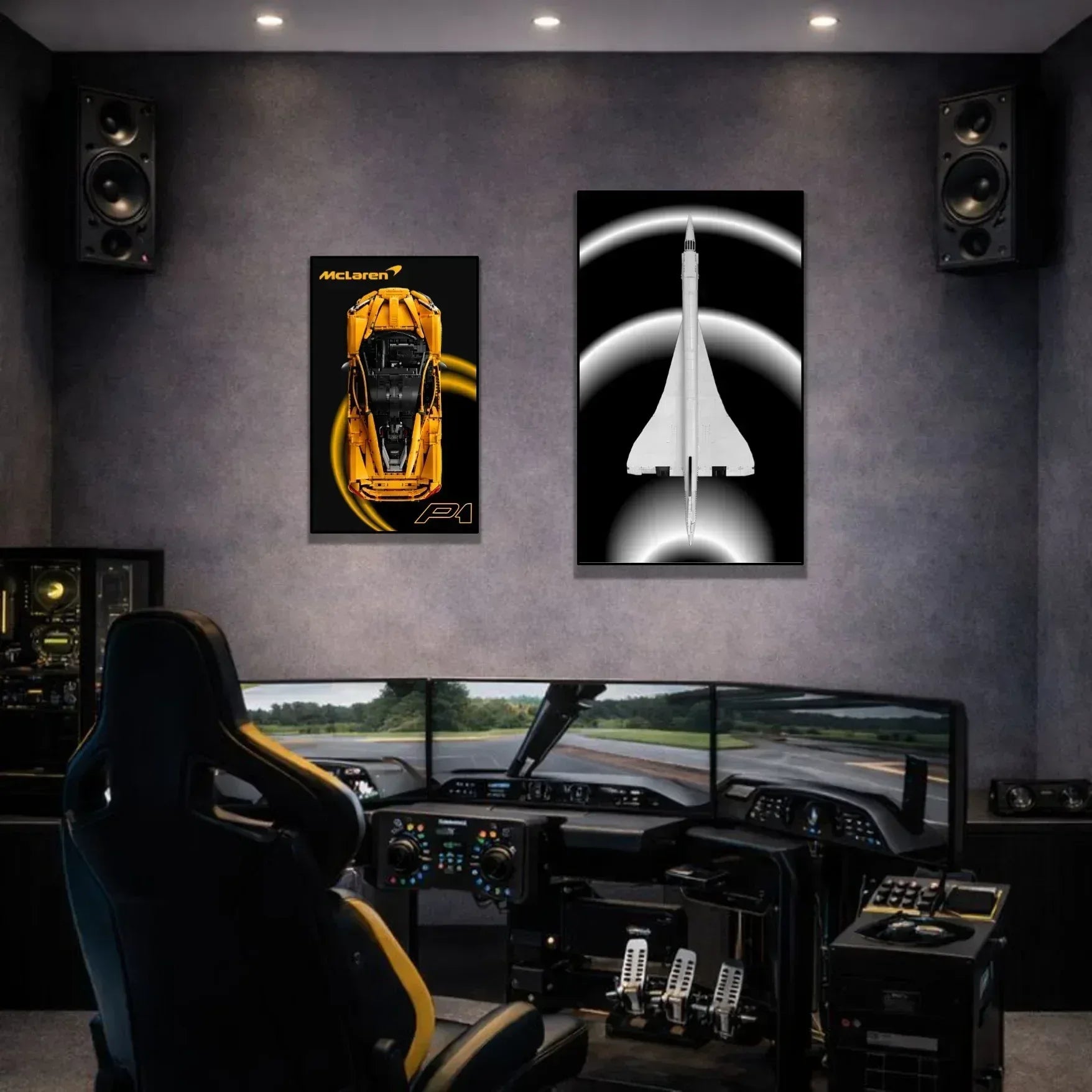 Tableau mural pour McLaren P1 LEGO 42172 - Kadris